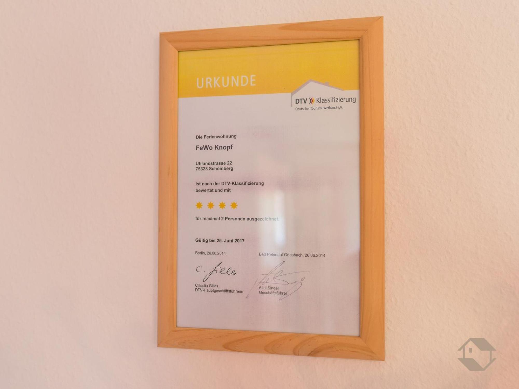 Ferienwohnung Knopf Schömberg Buitenkant foto